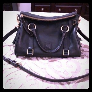 Dooney & Bourke Florentine Black Satchel